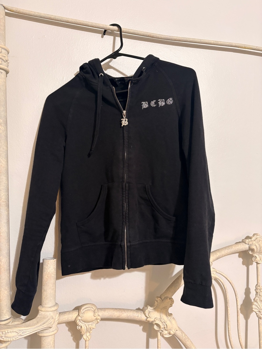 Bling Snatch tracksuit mini zip up hoodie